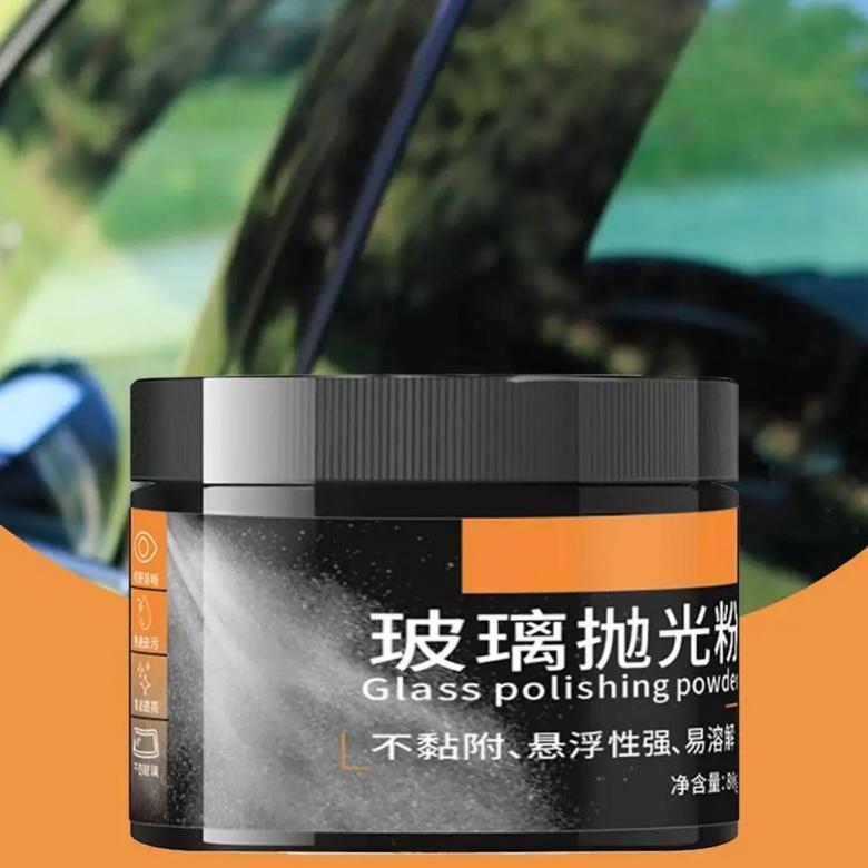 TERBARU 80g Penghilang Gores Kaca Mobil Poles Kaca Mobil Baret Goresan Kaca Mobil Cerium Oxide Pengh