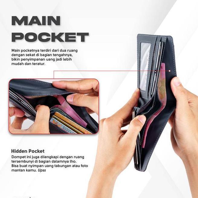 Eiger - Evernext Eiger Evernext Dompet Pendek Pria Waterproof Alpha Wallet