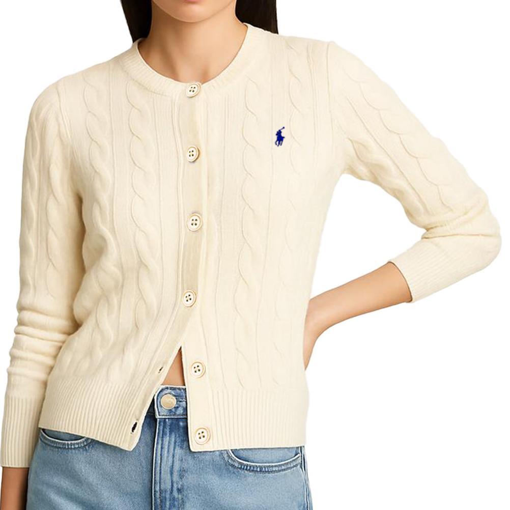 FAST DELIVERY POLO SPORT - 70.8003.35 LADIES CARDIGAN - IVORY