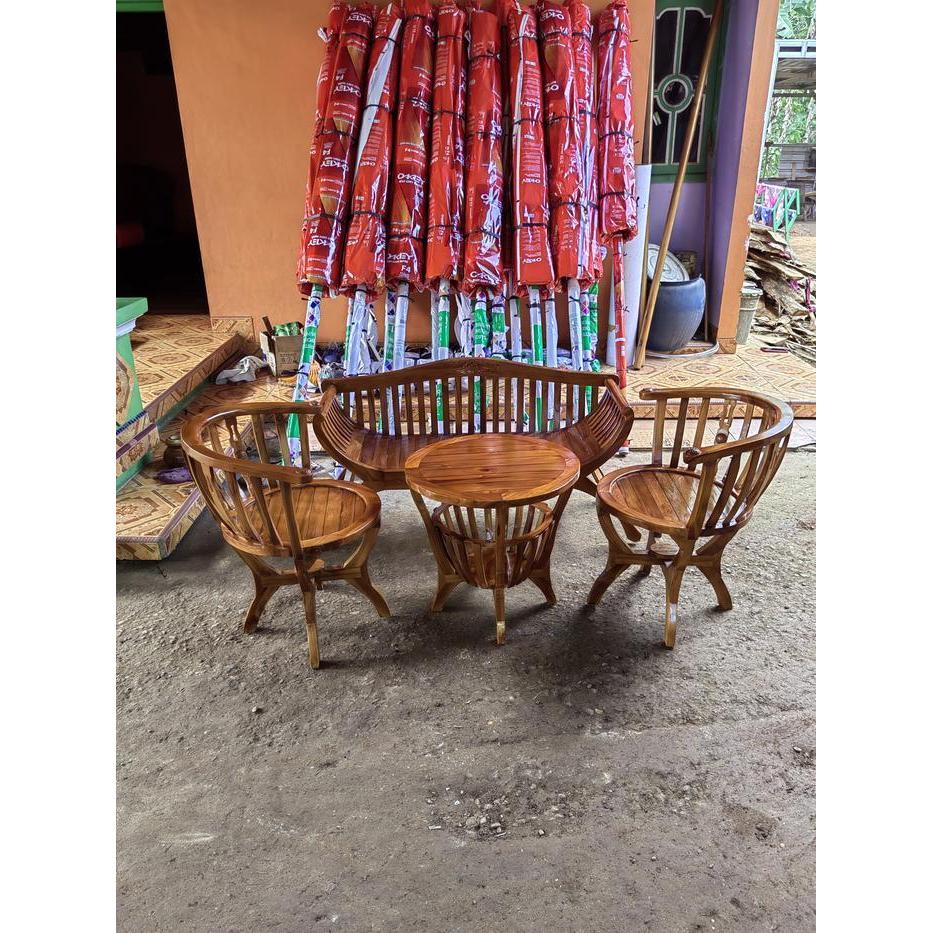 Kursi Teras, Kursi Teras Minimalis, Bangku Kayu