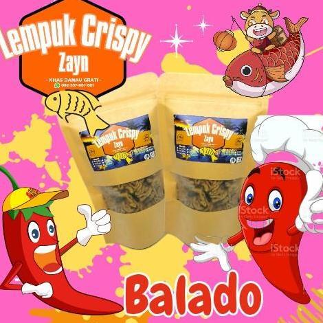 LEMPUK CRISPY 100 GRAM IKAN KHAS DANAU RANU GRATI