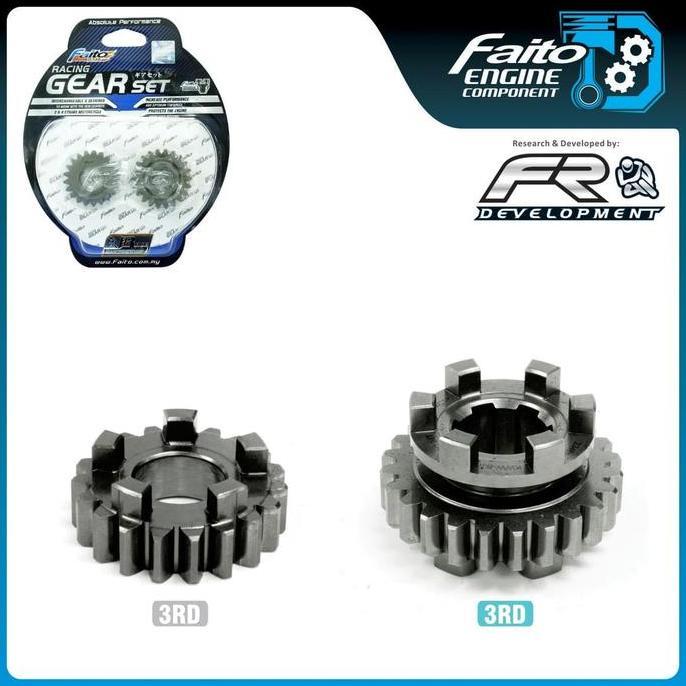 HARGA GROSIR - Faito Gigi Ratio Rasio Satuan Jupiter Z / Vega R / Crypton Gigi 3 20T 28T Racing Gear