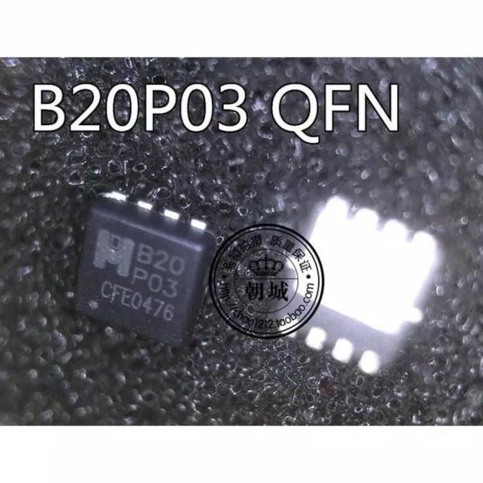 IC B20P03 KAKI RATA
