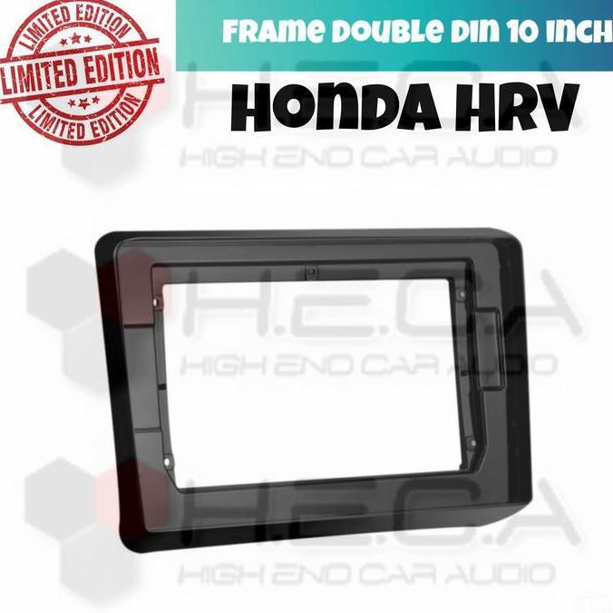 BERKUALITAS - Frame 10 HONDA HRV Double Din Head Unit Tape Android Mobil 10"