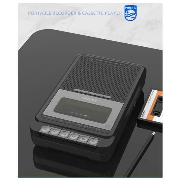 Portable Recorder and Cassette Player - MP3 Player USB and microSD card Player - Cassette Tape to MP