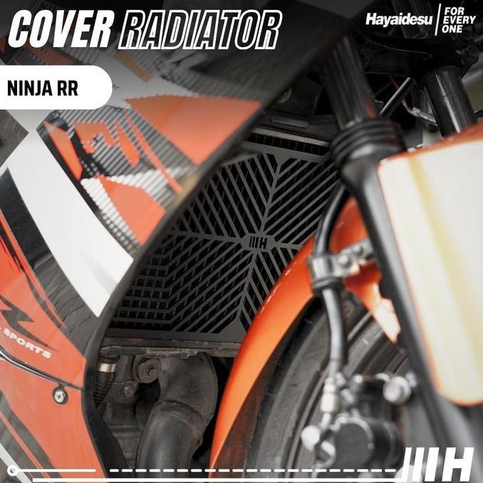 Murah Hayaidesu Radiator Cover Kawasaki Ninja Rr - Pelindung Radiator