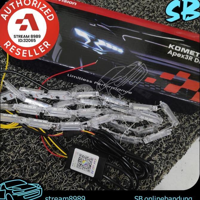 Autovision DRL Kometa Led Crystal RGB Bluetooth Day Light Running