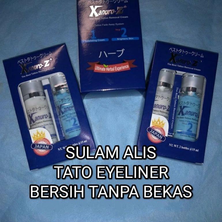 NEW Xanuro-Z Penghapus Sulam Alis - Penghilang Tato Eyeliner Terlaris [terbaik][terlaris]