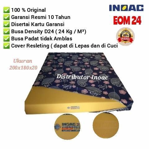 KASUR BUSA INOAC NO.1 TEBAL 20 CM ( BIRU 200 X 180 X 20 )