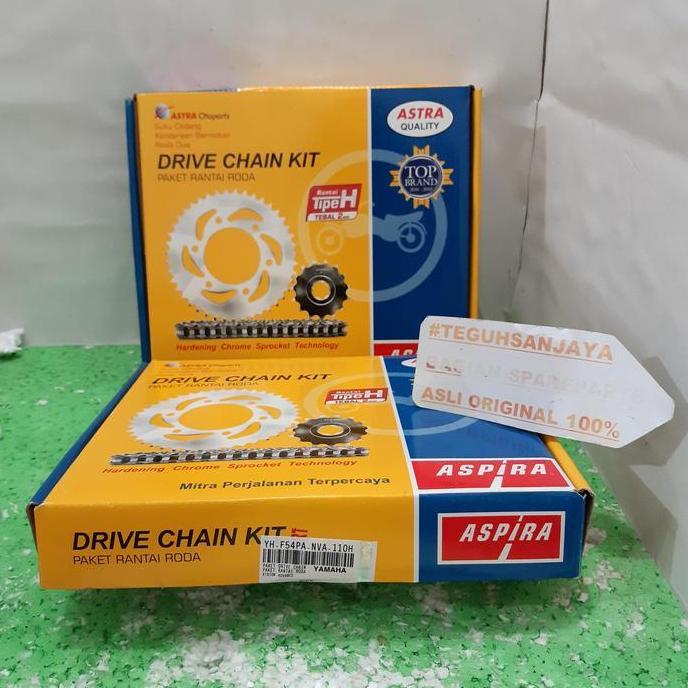 HARGA SAHABAT - Gir Set / Gear Set NVA New Vixion Advance Asli Original Aspira