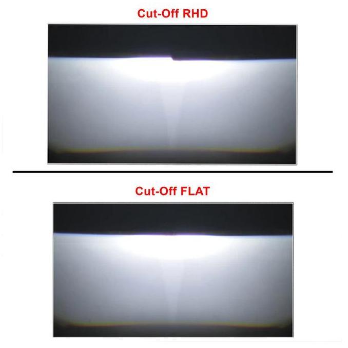 PROMO TERBATAS - VOXX LED Projie LED 3 Inch 60W Blue Lens Projector LED Laser 3.0" VOXX EX1 Lensa Bi