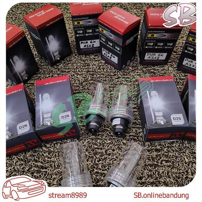 HID Autovision Bulb D2R D2S D4R D4S 4300k 6000k Bohlam Headlamp