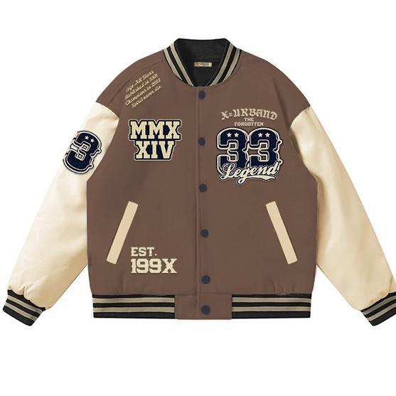 TERMURAH Jaket Varsity One Layer Forgotten Pe Fleece 280