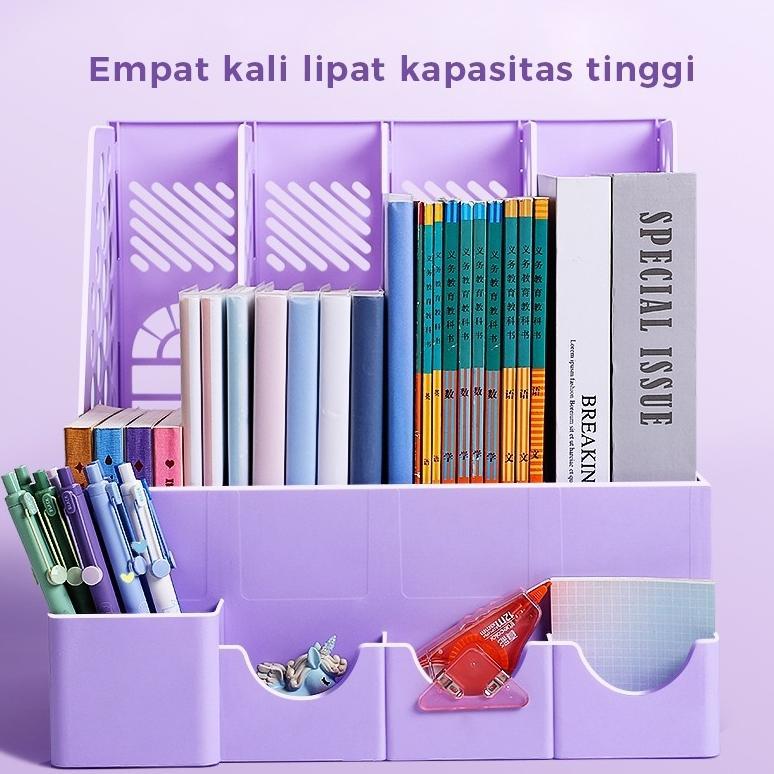 TERLARIS FIVEVOO Rak Dokumen Kantor/ Tempat Penyimpanan/ Organizer Stationery & Dokumen/Rak Standing