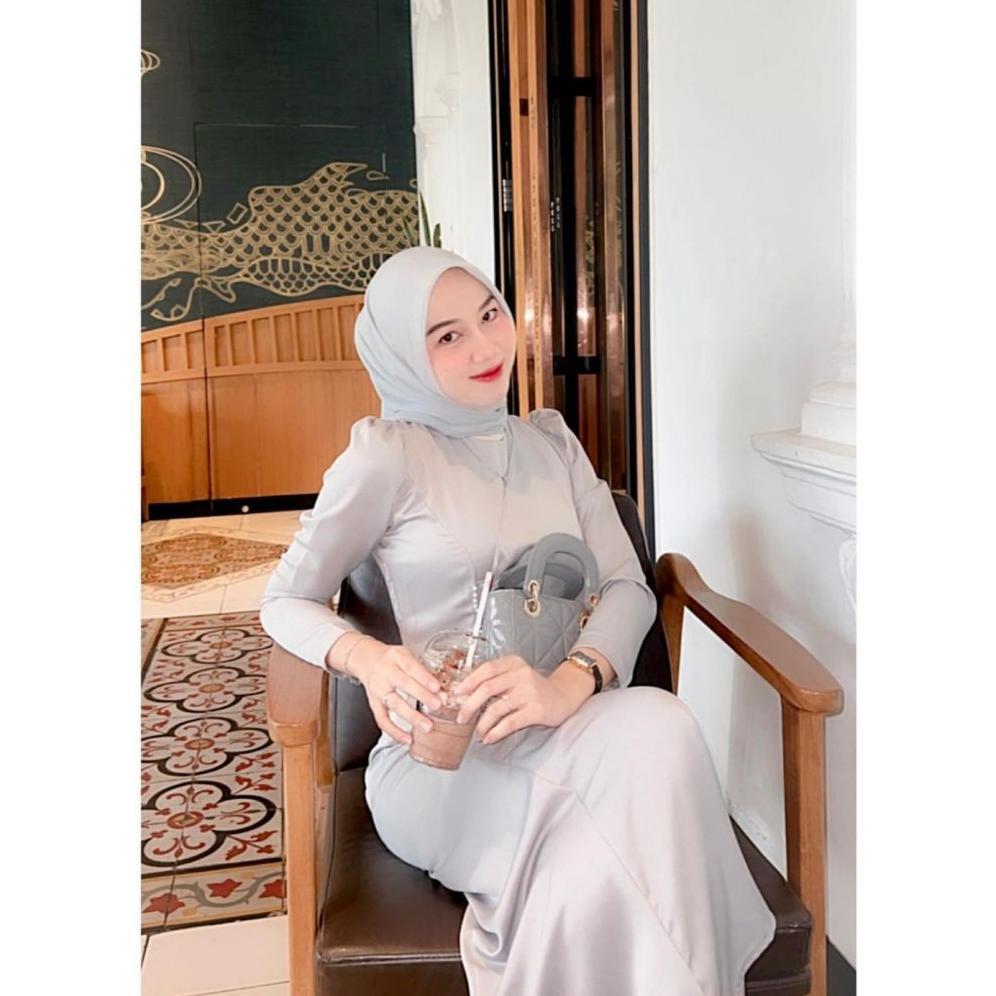 Termurah Termurah  Gamis Pesta Mewah Dieva/ Baju Pesta Muslim / Seragaman Bridesmaid