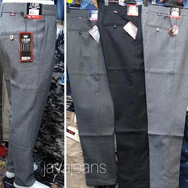 Celana Calbin Bahan Celana Calbin Wol Formal / Kantor