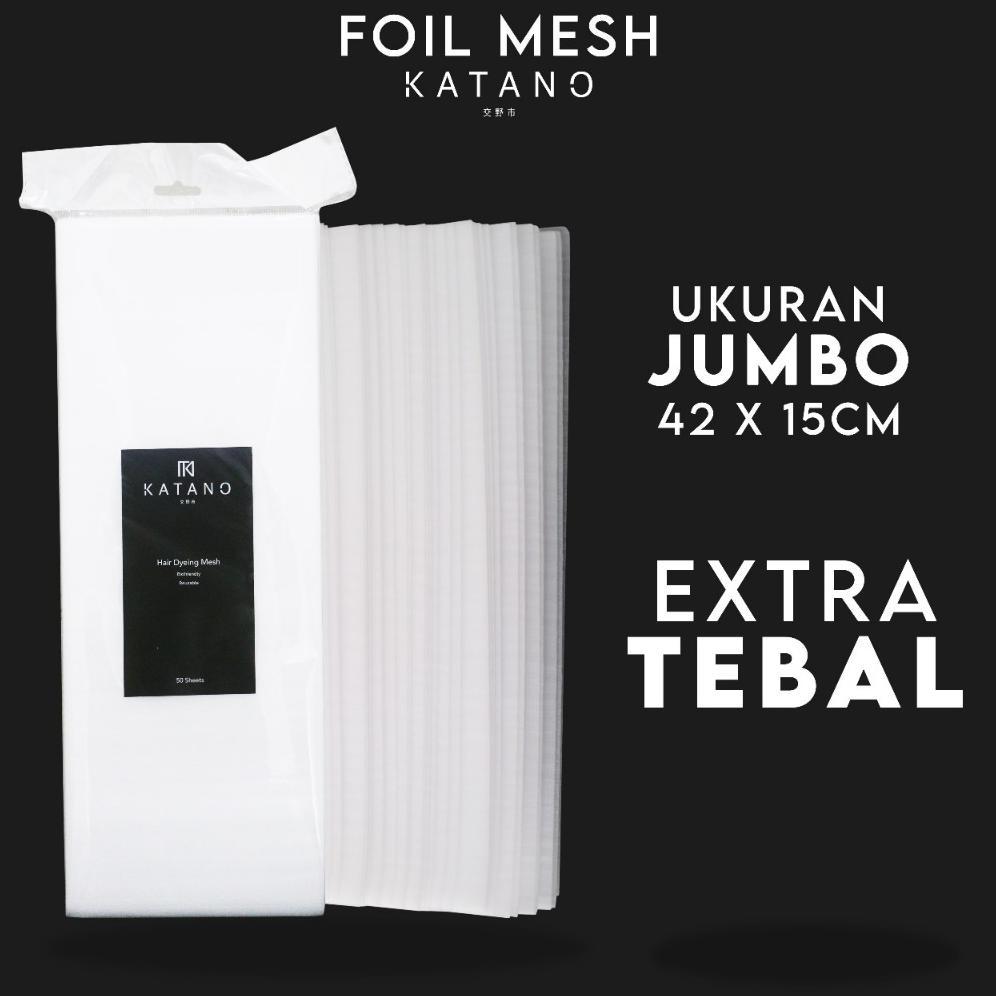 NEW Foil Mesh / Alat Pewarnaan Rambut Kertas Highlight Wraps / Pengganti Aluminium Foil [terbaik][te