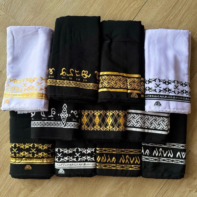 Ready Sarung Lontara Khas Bugis Sulawesi - Sarung Kekinian Pria Dewasa - Sarung Terlaris Original 10