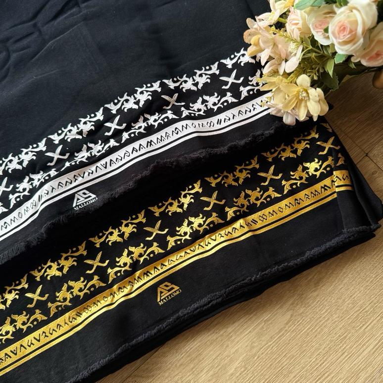 Ready Sarung Lontara Khas Bugis Sulawesi - Sarung Kekinian Pria Dewasa - Sarung Terlaris Original 10