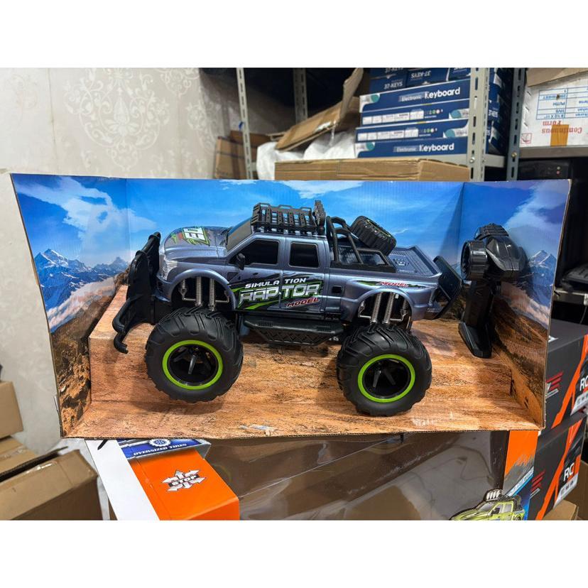 DISKON MAINAN RC MOBIL REMOTE RAPTOR MONSTER 1:10 4WD RC ROCK CRAWLER OFFROAD