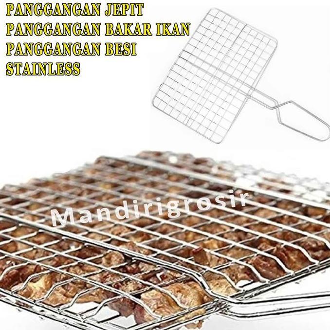 Panggangan Bakar Ikan* Panggangan Jepit* Panggangan Besi Stainless