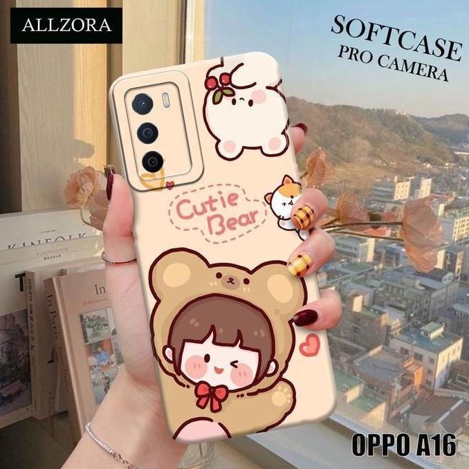 Softcase Hp Oppo A16 Terbaru - Casing Hp Oppo A16 Terbaru - Fashion