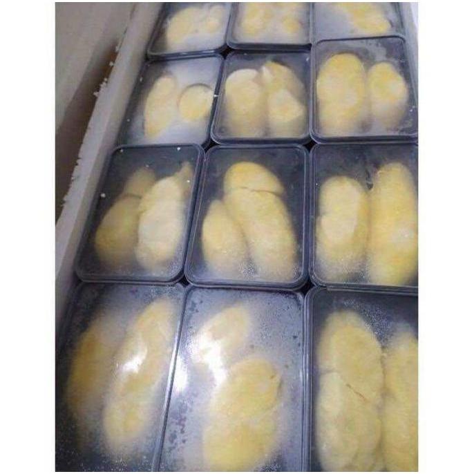 Duria Montong Musang King Asli Import MALAYSIA // Durian Montong Kupas Musang King 500 Gram Siap San