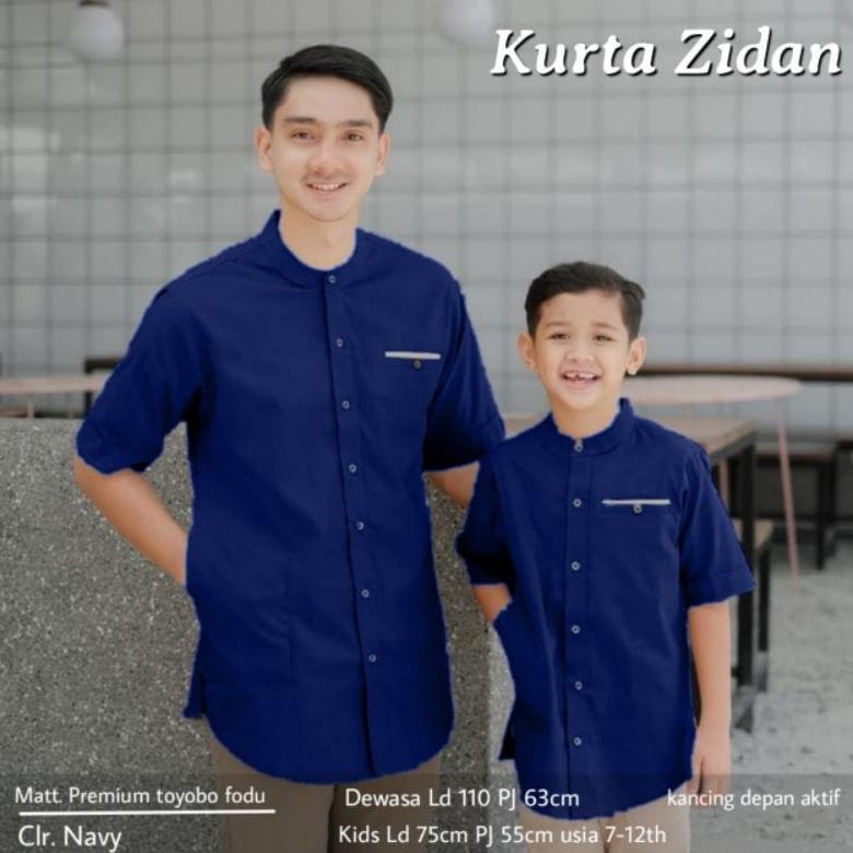 Diskon Baju Koko Couple Ayah Dan Anak Bahan Toyobo Kemko Koko Ayah Dan Anak