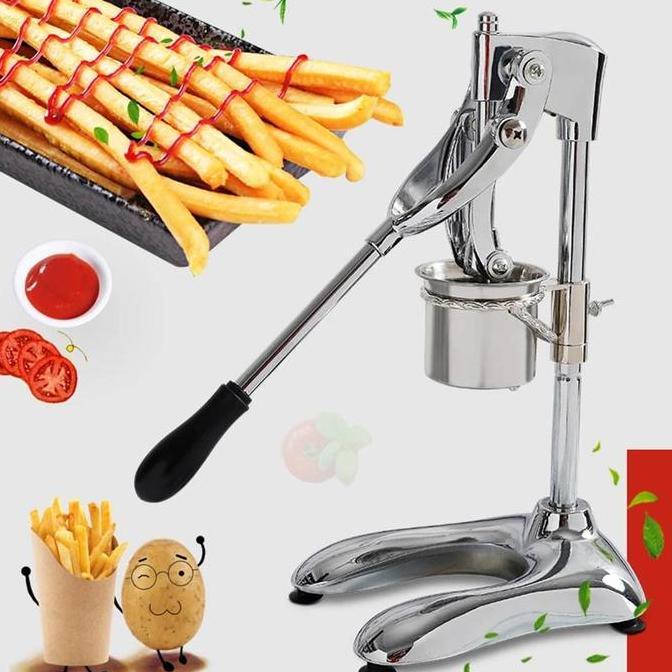 Mesin Pemotong Kentang Panjang / Alat Cetak Potato Kentang Goreng Panjang Long French Fries