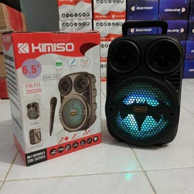 Speaker Bluetooth Portable 6,5 inchi Kimiso 3391 / Series Batman