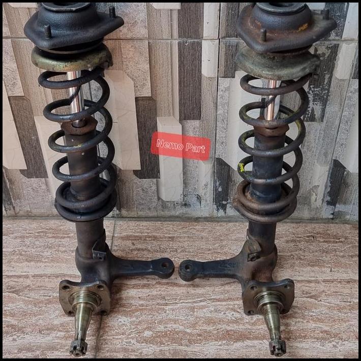 HOT DEAL SHOCKBREAKER PER COIL SPRING DEPAN DAIHATSU ZEBRA ORIGINAL KOMPLIT 2PC 
