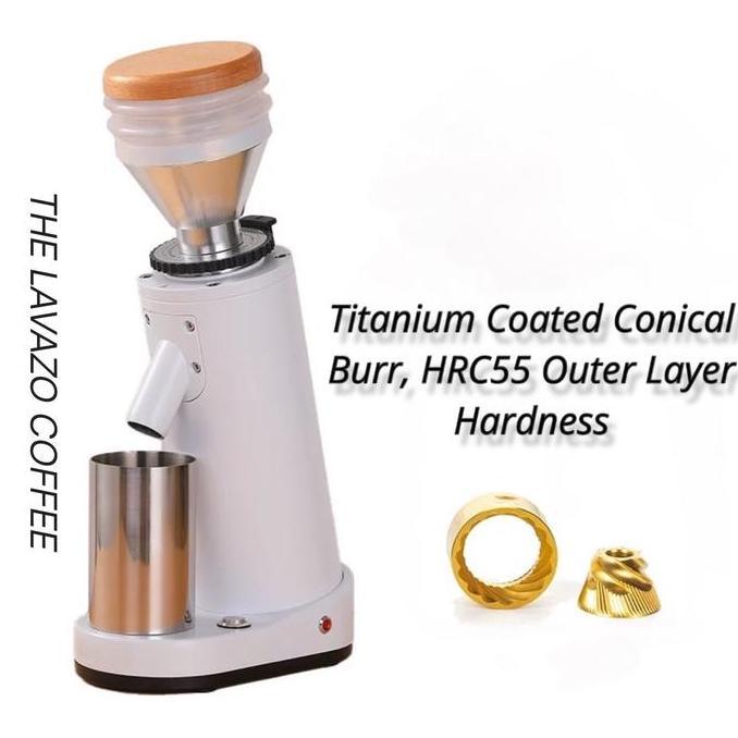 UPGRADED TITANIUM CONICAL BURR ESPRESSO COFFEE GRINDER | Grinder Kopi Elektrik