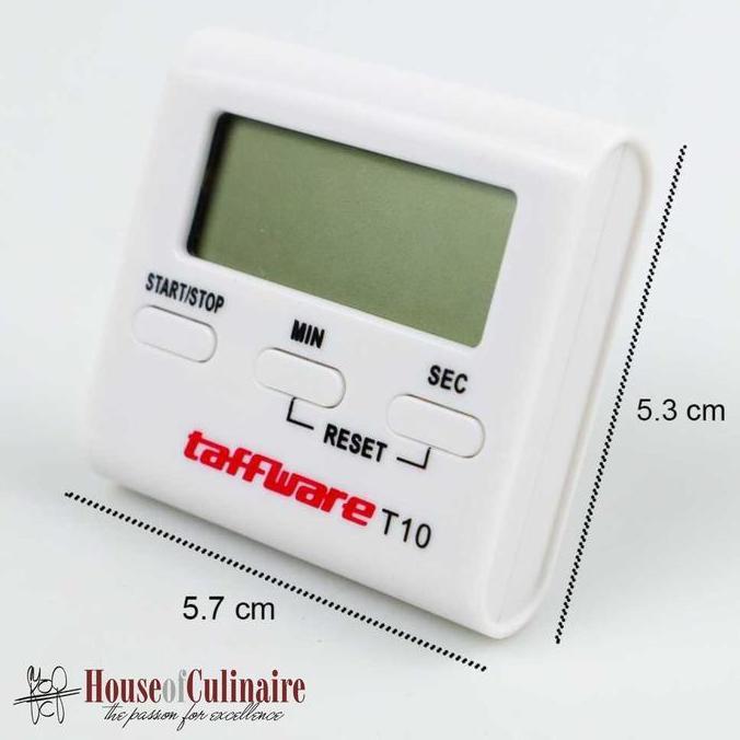 Digital Kitchen Timer Masak Dapur Taffware Digital Alarm Clock