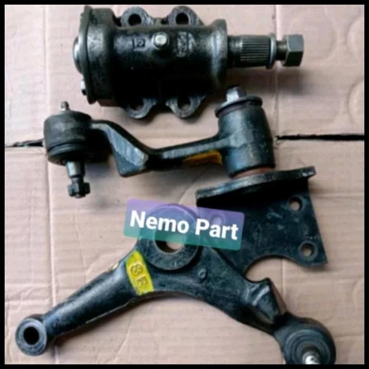 DISKON IDLE ARM HOUSING BELLCRANK KANAN KIRI MITSUBISHI L300 ORIGINAL KOMPLIT 