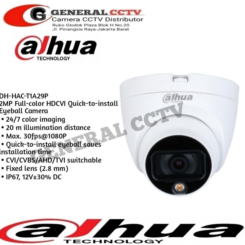 Murah Dahua Full Color 2Mp T1A29P Camera Cctv 2Mp Full Color