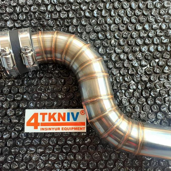 Termurah Air Intake Pipa Udara Velocity Stainless Honda Vario 125 150 Tb 34Mm