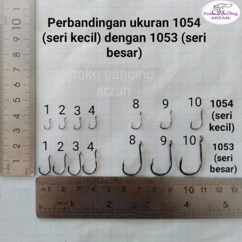 - 100% Ori Mata Pancing Kotak Isi 100 Kazurri 1054 & 1053 - 100% Ori