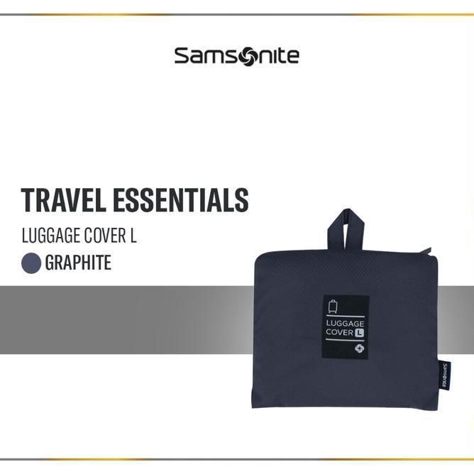 Samsonite Foldable Luggage Cover L Graphite
