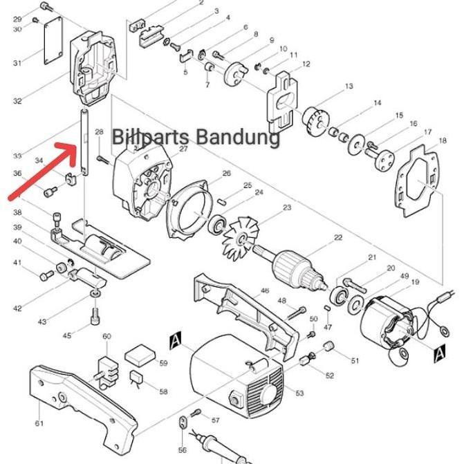 %%%%] As mata 4300 Bv jigsaw 4300BV Makita jig saw gergaji