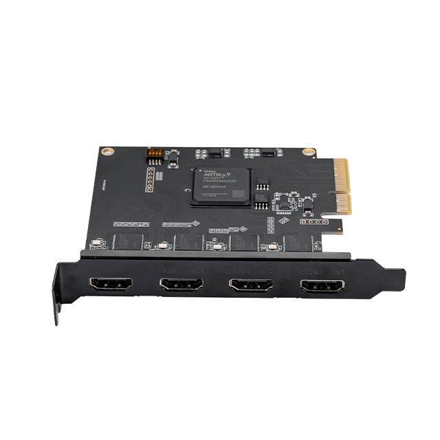 Vmix 4 Hdmi Capture Card For Mixing Streaming - Obs Vmox Wirecast Original Dan Terpercaya