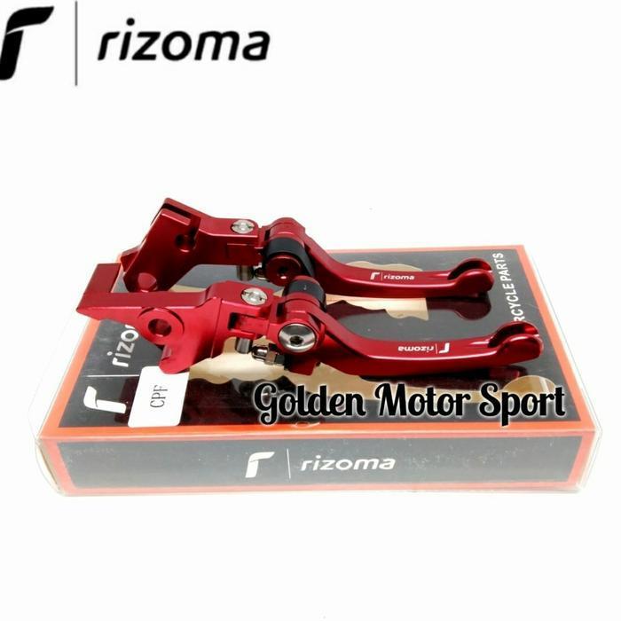 Handle Rem Motor Rizoma Hendel Rem Lipat Bahan Full Cnc Tiger Crf Original Dan Terpercaya