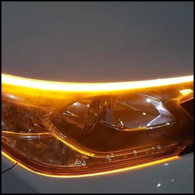 TERLARIS HEAD LAMP DRL UNIVERSAL SEQUENTIAL WATERPROOF MOBIL XTRAIL 
