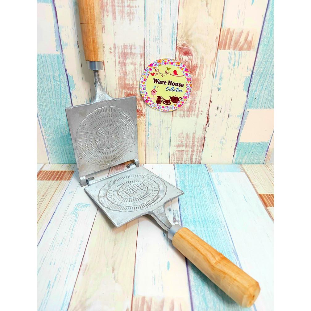 Cetakan Semprong Gagang Pendek / Cetakan Kue Semprong / Cetakan Egg Roll / Cetakan Semprong