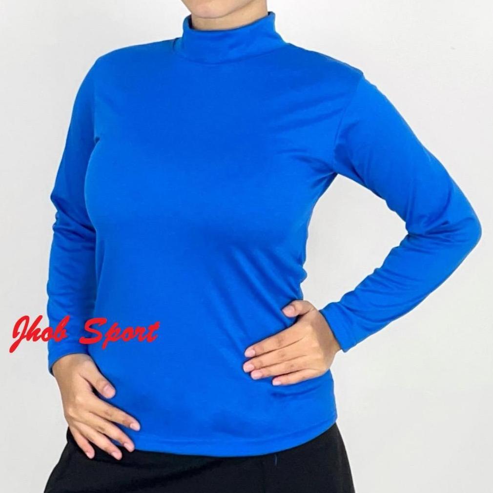 Fth- Kaos Inner Manset Wanita/Baju Kaos Panjang Wanita/Manset Kaos Dalaman - Racun Shopee