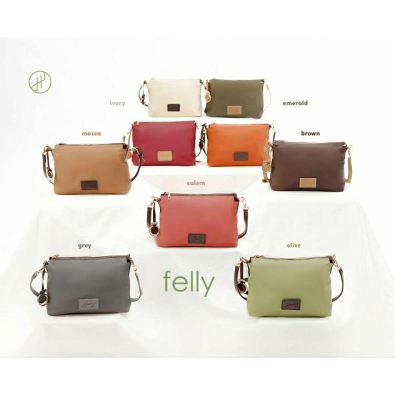 Felly Bag by Hody Official Shop Garansi Original / Slingbag Kasual Elegan Kuat Kokoh Tali Anti air