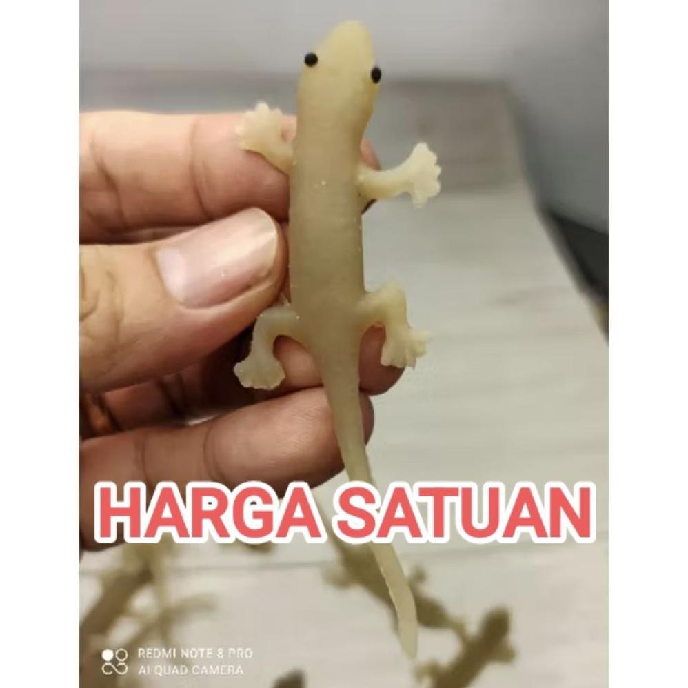 Mainan Karet Cicak Panjang Mirip Asli Lentur