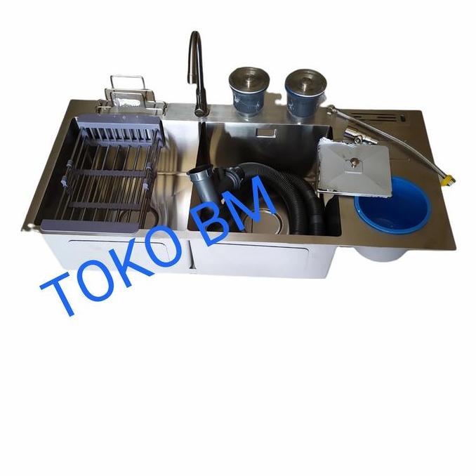 kitchen sink thsink 10048 stainless sus 304/bak cuci piring bak dua