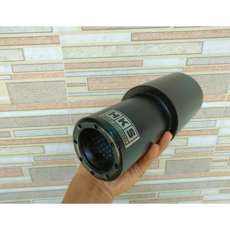 DISKON KNALPOT MOBIL HKS GRONEL DOP MINI SUARA BAS UNTUK SEMUA JENIS MOBIL BENSIN DAN SOLAR