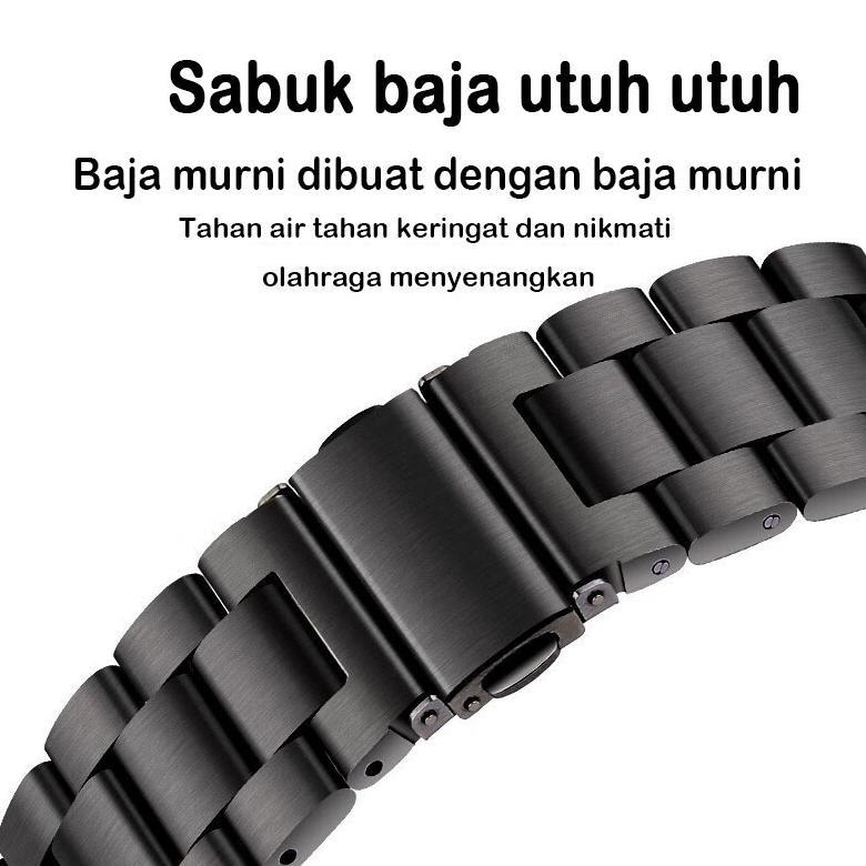 Favorit Vernee Gw Tali Jam Tali Jam Stainless Steel Jam Tangan Tali Rantai Jam Tangan Tali Jam Tanga