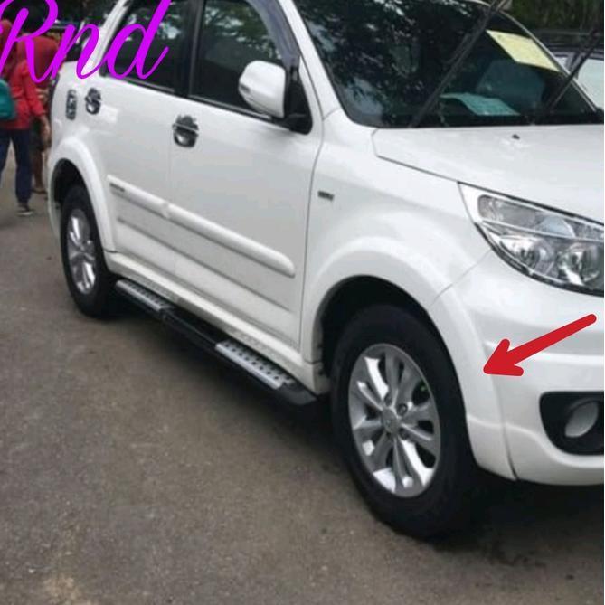 Over Fender Terios Putih Rush Tx Adventure Bagian Bemper Satuan